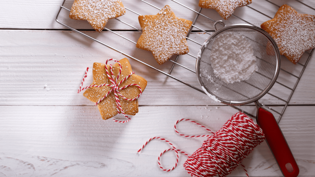 Sablés de Noël sans gluten 3 Ceci est une photo de sablés de noël sans gluten