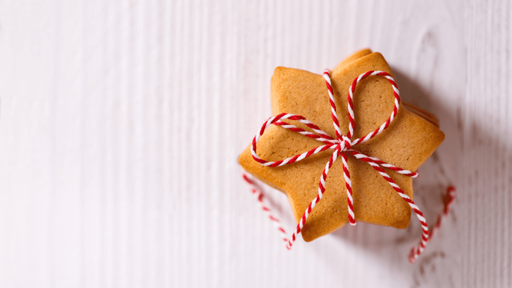 Sablés de Noël sans gluten 4 Ceci est une photo de sablés de noël sans gluten