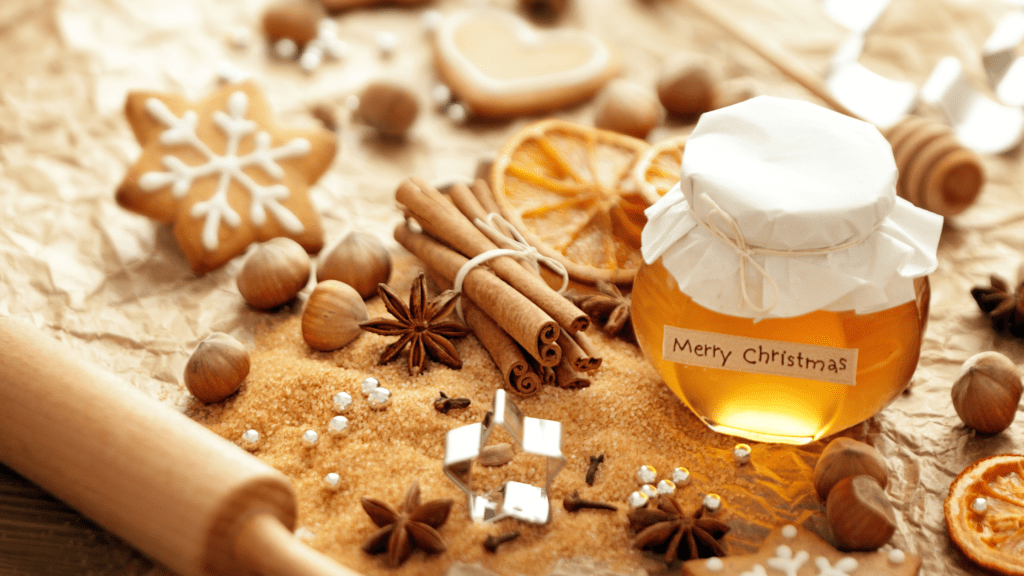 Sablés de Noël sans gluten 2 Ceci est une photo d'épices de noel